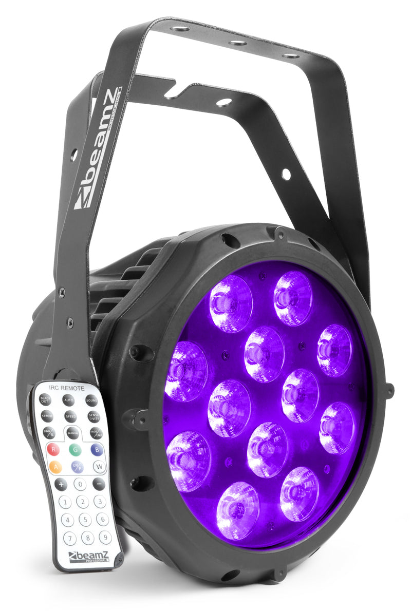Carica immagine in Galleria Viewer, BEAMZ - BWA412 AluPAR IP65 12x18W RGBWA-UV
