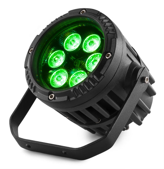 BEAMZ - BWA63 LED AluPAR IP65 6x3W RGB IRC