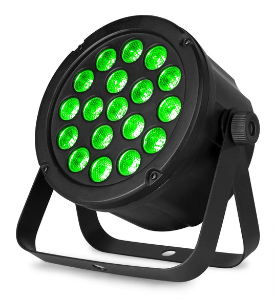 BEAMZ - SlimPar45  18 x 3W 3in1 RGB DMX