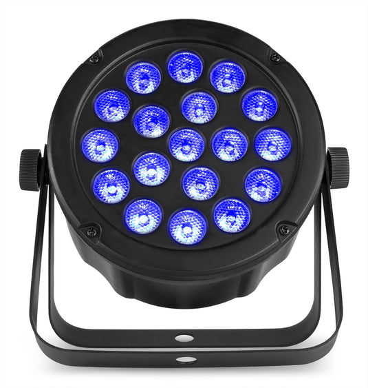 BEAMZ - SlimPar45  18 x 3W 3in1 RGB DMX
