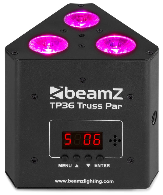 BEAMZ - TP36 Truss Par 3 x 4W 4in1 RGB-UV D