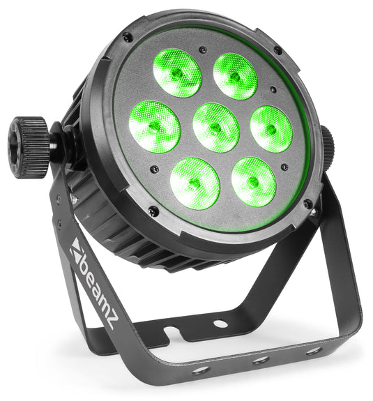 BEAMZ - BT270 Flat Par 7x6W 4in1 DMX IRC