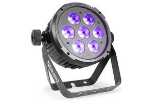 BEAMZ - BT280 Flat Par 7x10W 6in1 DMX IRC
