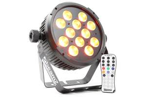 BEAMZ - BT300 Flat PAR 12x10W 6-1 DMX IRC