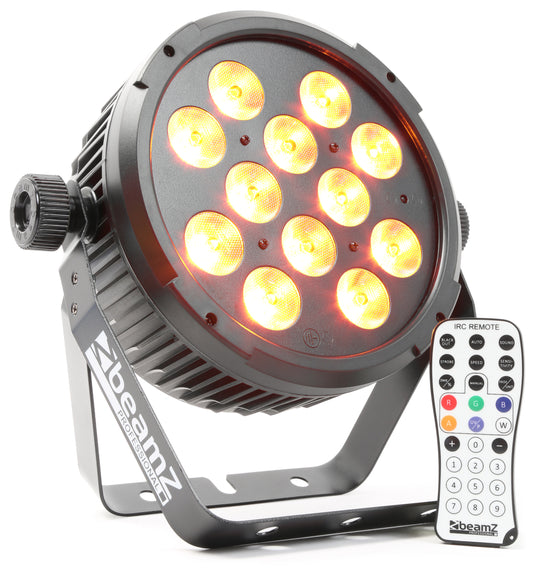 BEAMZ - BT300 Flat PAR 12x10W 6-1 DMX IRC