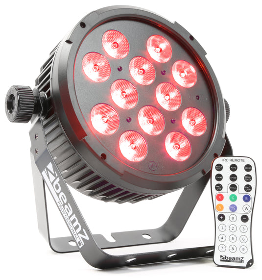BEAMZ - BT310 Flat PAR 12x6W 4-1 DMX IRC