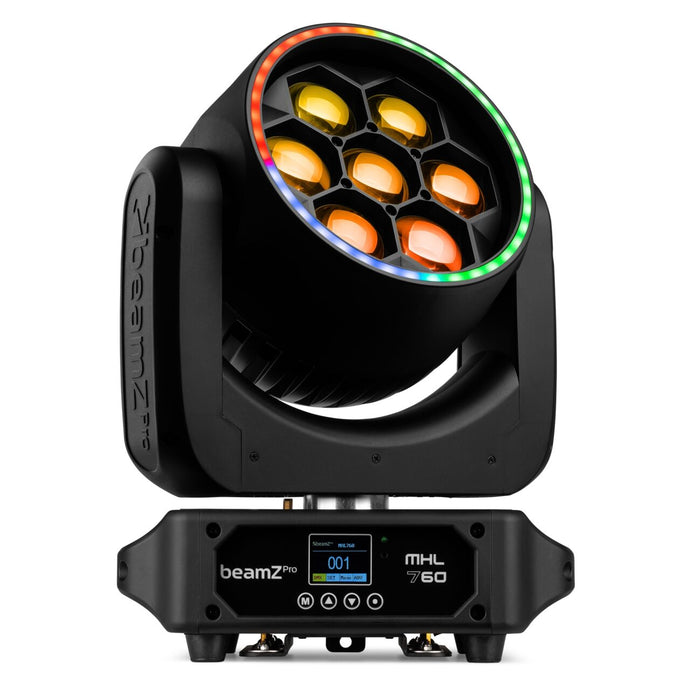 BEAMZPRO - MHL760 Mov Head Zoom 7x60W BeeEye