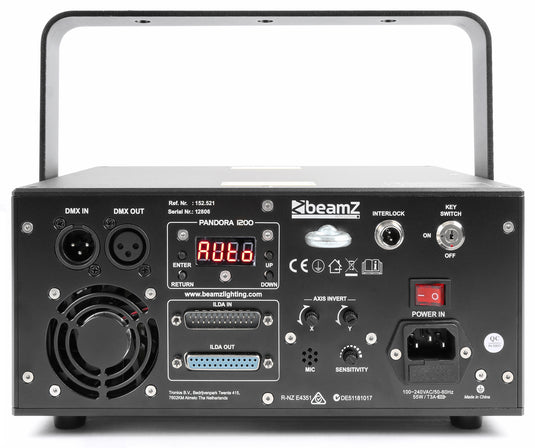 BEAMZ - Pandora 1200 TTL Laser RGB