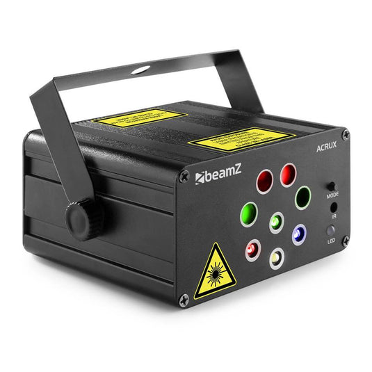 BEAMZ - Acrux 4way R/G Laser RGBW Gobo IRC