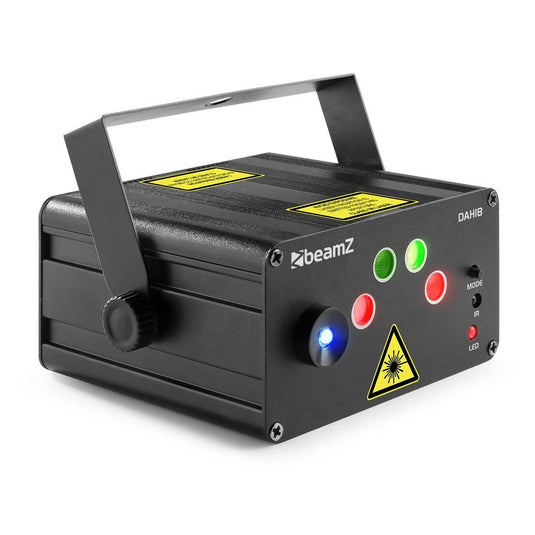 BEAMZ - Dahib R/G Laser Blue LED Gobo IRC