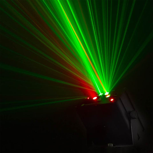 BEAMZ - Dahib R/G Laser Blue LED Gobo IRC