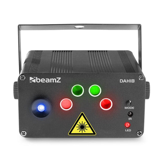 BEAMZ - Dahib R/G Laser Blue LED Gobo IRC