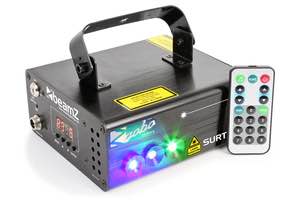 BEAMZ - Surtur II Double Laser RG Gobo DMX