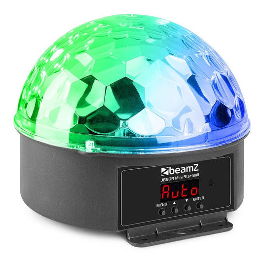 BEAMZ - JB90R MiniStarBall DMX 9 colors IRC