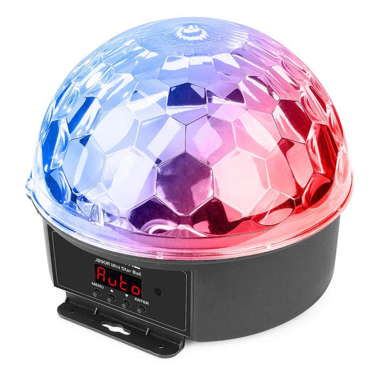 BEAMZ - JB90R MiniStarBall DMX 9 colors IRC