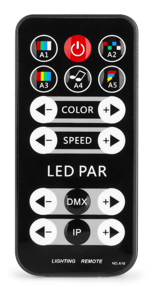 BEAMZ - PartyBar3 4PAR 9x1W RGB MagicBall