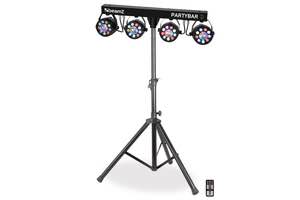 BEAMZ - PartyBar3 4PAR 9x1W RGB MagicBall