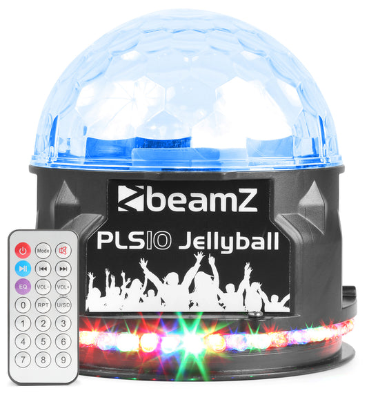 BEAMZ - PLS10 Jellyball with speaker BT