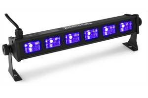 BEAMZ - BUV63 LED bar 6x3W UV
