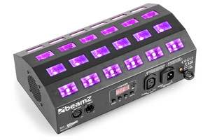 BEAMZ - Flood24UV 24x3W UV 4 ch, DMX,