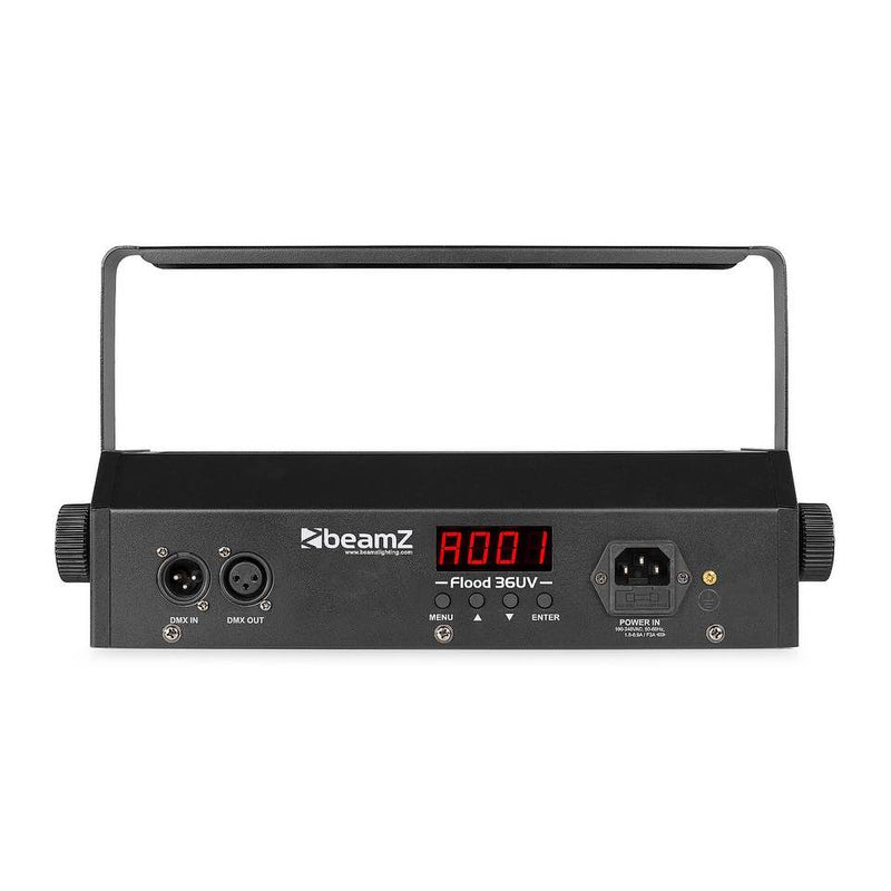 Carica immagine in Galleria Viewer, BEAMZ - Flood36UV 36x3W UV DMX Strobe
