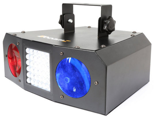 BEAMZ - Uranus LED Double Moon + Strobe