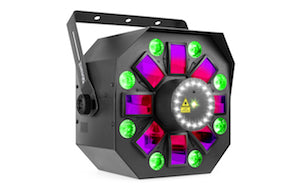 BEAMZ - MultiBox 100W RGBWAP strobe laser irc