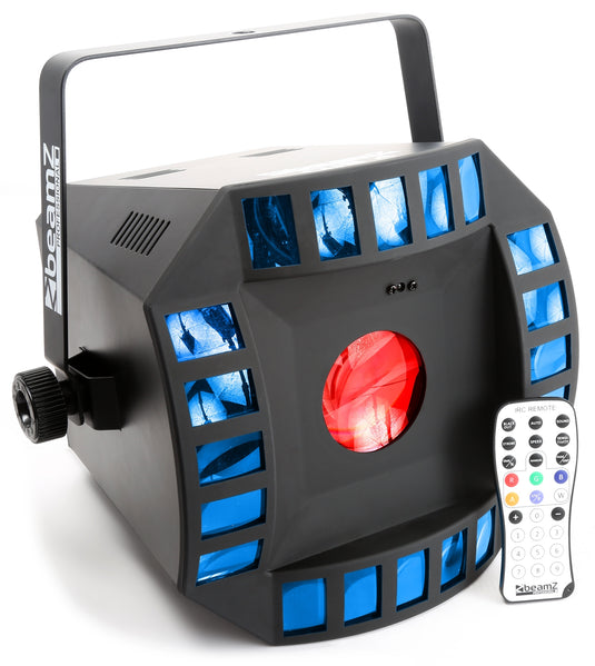 BEAMZ - LED Cub4 II 2x10W Quad+64RGB+ DMXIR