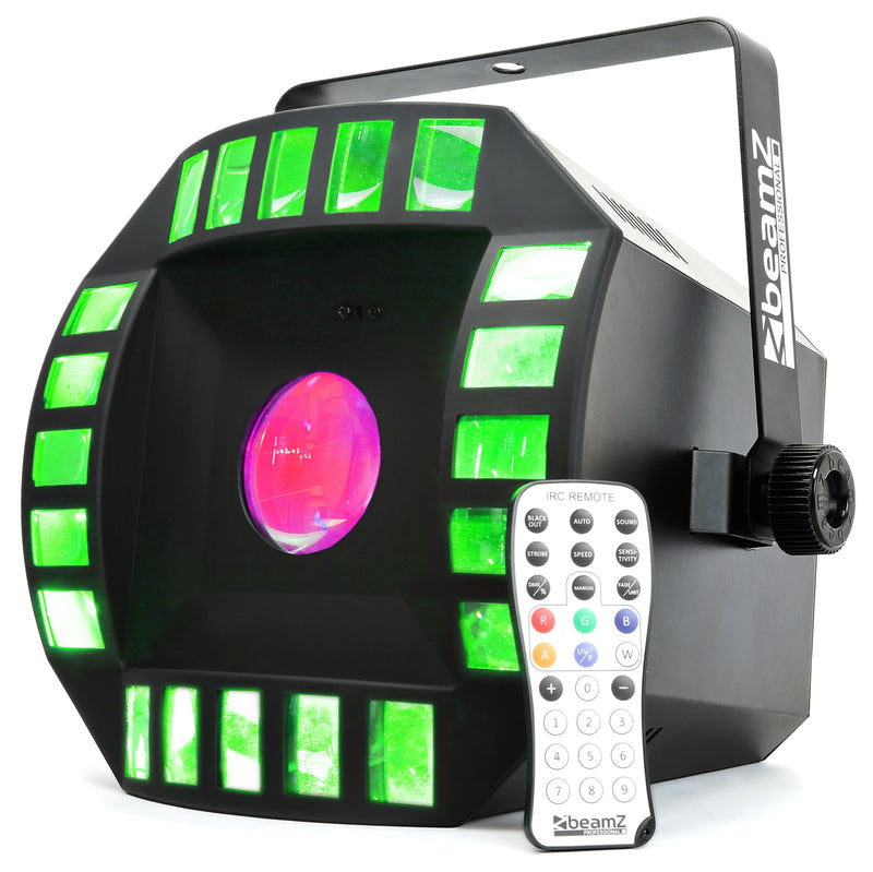 Carica immagine in Galleria Viewer, BEAMZ - LED Cub4 II 2x10W Quad+64RGB+ DMXIR
