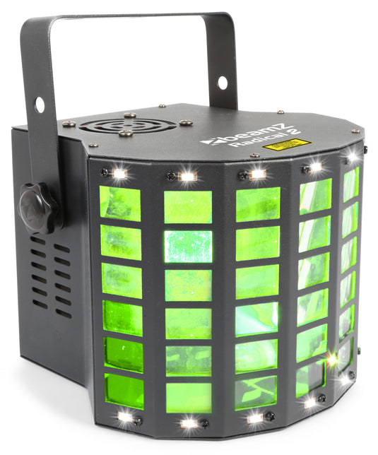 BEAMZ - LED Radical II 4x3W RGBW, strobe