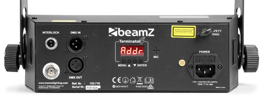 BEAMZ - LED Terminator IV 2xmoon, Strobe