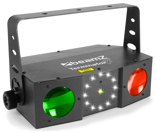 BEAMZ - LED Terminator IV 2xmoon, Strobe