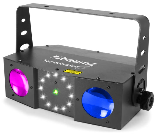 BEAMZ - LED Terminator IV 2xmoon, Strobe