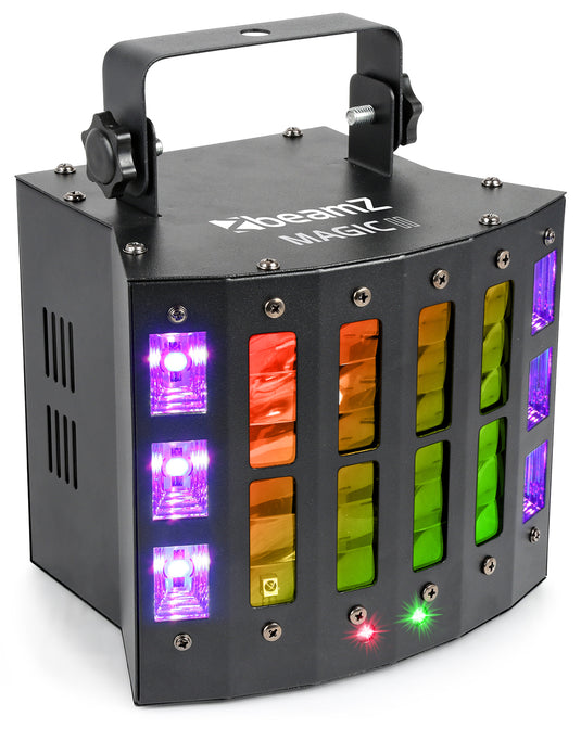 BEAMZ - Magic2 9x3W 6x2in1 Laser Strobe DMX