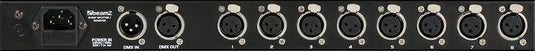 BEAMZ - DMX Splitter / Booster 8-way