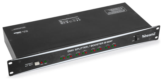 BEAMZ - DMX Splitter / Booster 8-way
