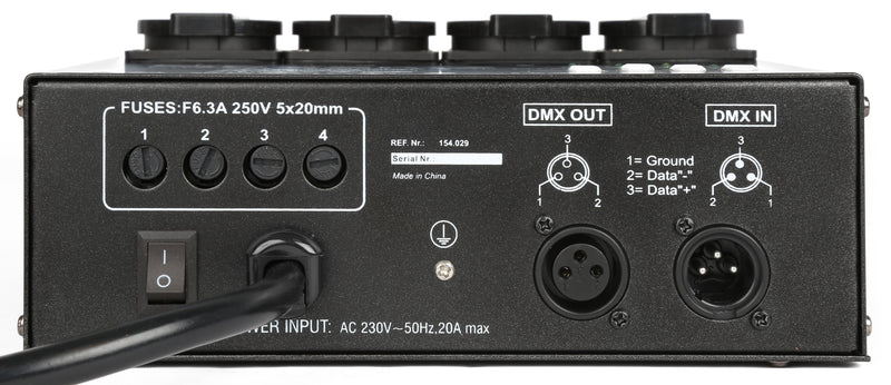Carica immagine in Galleria Viewer, BEAMZ - DMX004DII 4 Channel Switch Pack
