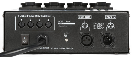BEAMZ - DMX004DII 4 Channel Switch Pack