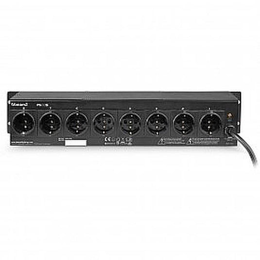 BEAMZ - PS08S Switch panel 8ch Schuko