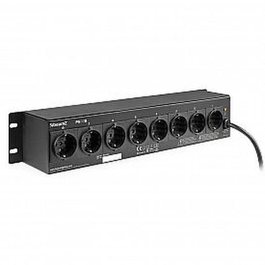BEAMZ - PS08S Switch panel 8ch Schuko
