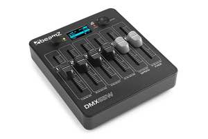 BEAMZ - DMX65W DMX Batt. Controller 6 fader