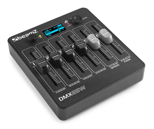 BEAMZ - DMX65W DMX Batt. Controller 6 fader