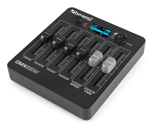 BEAMZ - DMX65W DMX Batt. Controller 6 fader