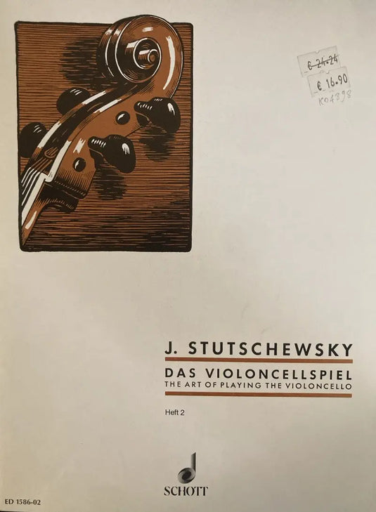 STUTSCHEWSKY - Das Violoncellspiel Heft 2