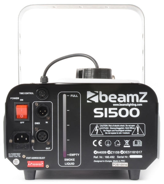 BEAMZ - S1500 Smokemachine DMX/timer cntrl