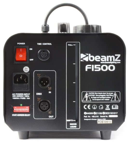 BEAMZ - F1500 Fazer with DMX & Controller