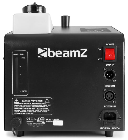 BEAMZ - SB1500LED Smoke & Bubble Machine Si