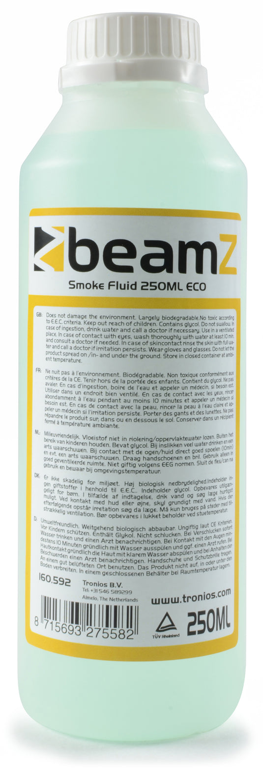 BEAMZ - FSMF250E Smokefluid 250ml Std Green