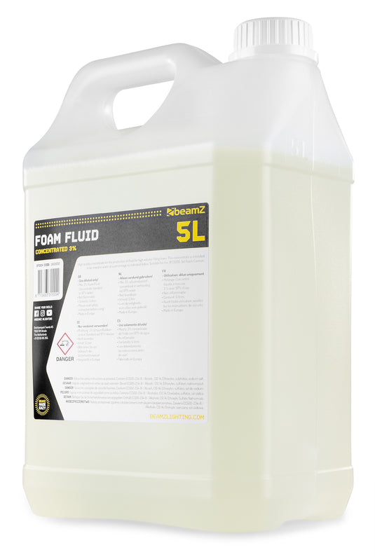 BEAMZ - FFL5 Foamfluid 5L Concentrate 3%