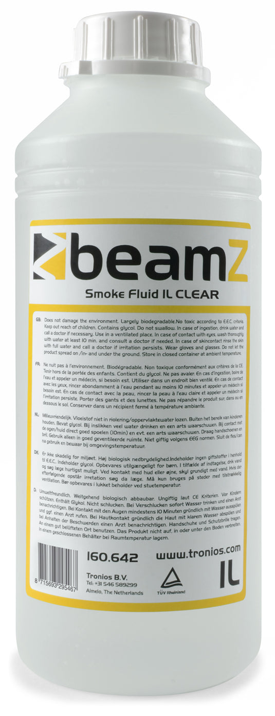 BEAMZ - FSMF1E-C Smokefluid 1L Standard Cl
